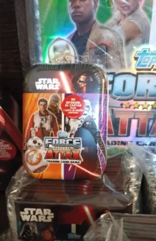 Star Wars  4 latas + 50 sobres + album ed Portugal
