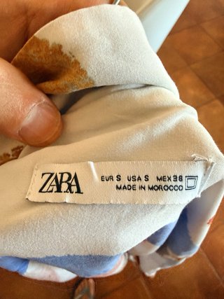 Camicia Zara fantasia astratta