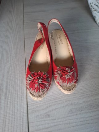 Sandalias Viguera Rojas