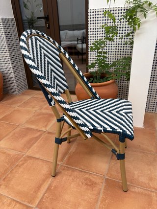Conjunto 6 Sillas aluminio válidas para exterior