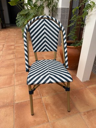 Conjunto 6 Sillas aluminio válidas para exterior
