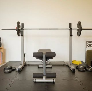 Rack Domyos Plegable Decathlon banco y pesas