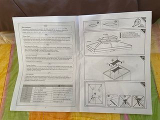 Lona para pérgola 4x3m marrón