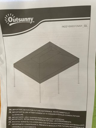 Lona para pérgola 4x3m marrón