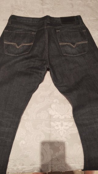 Pantalón Guess Jeans Gris Talla XS/34