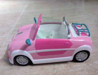 Coche rosa Barbie