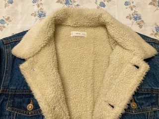 Cazadora vaquera Mango forrada Talla M