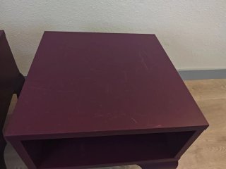 Mesitas Ikea Trollsta Morado (2 unidades)