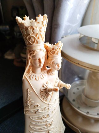 Virgen de Loreto figura 32cm