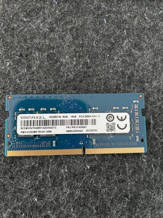 Memoria RAM 8GB DDR4 SODIMM