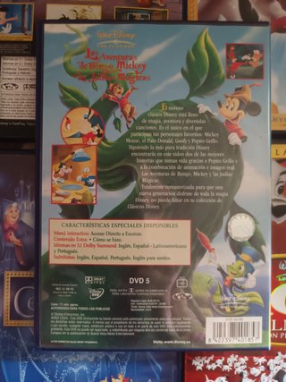 Walt Disney Colección Clásicos DVD 1x5€