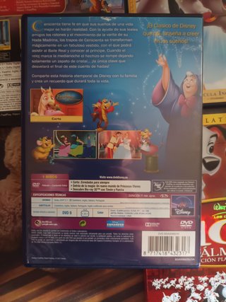Walt Disney Colección Clásicos DVD 1x5€