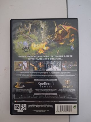 Sacred PC CD-ROM FX Interactive