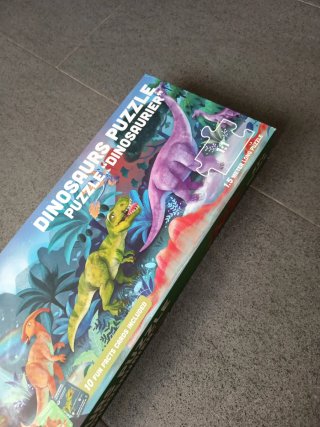 Puzzle Hape Dinosaurios 200 Piezas