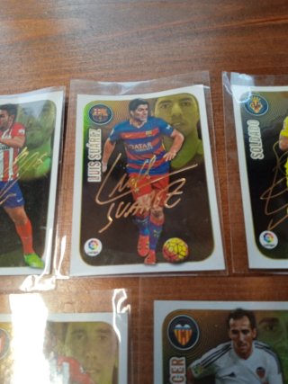 Lote Cromos Serie Oro 2016-17 Liga Este