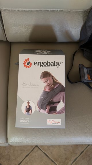 Ergobaby marsupio Embrace Grigio Melange