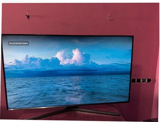 Televisor Samsung Negro y Plateado