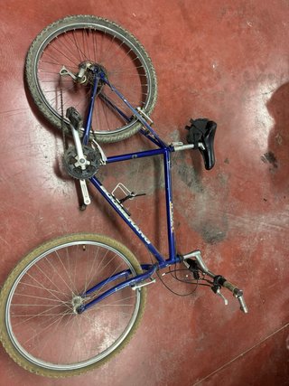 Bicicleta de Montaña Azul