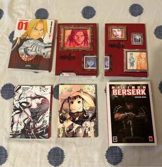 pack de mangas variados