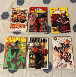 pack de mangas variados