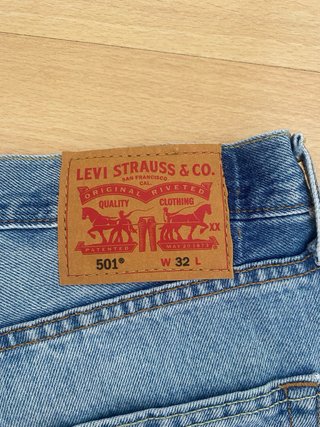 Pantalón corto vaquero Levi’s azul