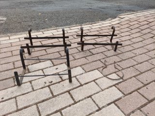 Soportes para macetas de balcón