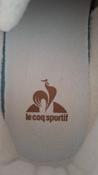 Zapatillas Le Coq Sportif Blancas y Marrones