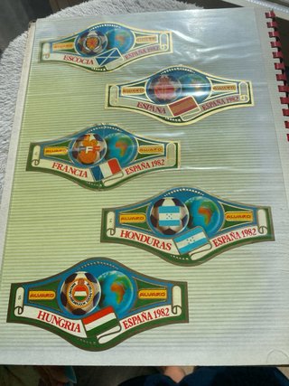Álbum completo de vitolas Álvaro