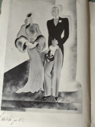 Suplemento revista blanco y negro.
