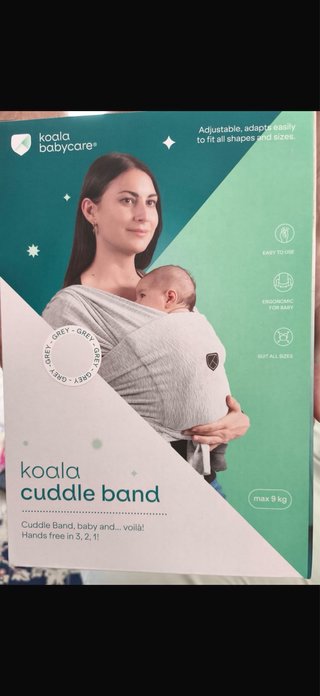 Fular Portabebés Koala Babycare Gris