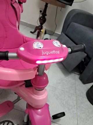 Triciclo infantil rosa