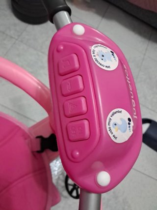 Triciclo infantil rosa