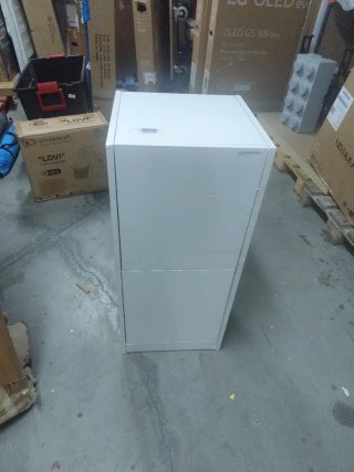Tabla de planchar plegable blanca