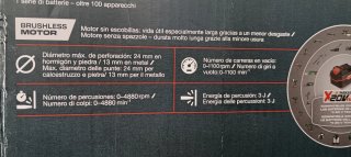 Parkside 20V Martillo Perforador Recargable