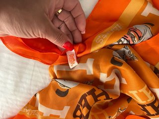 Foulard Hermes Arancione