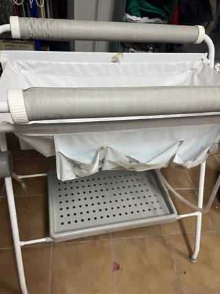 Bañera cambiador bebé plegable