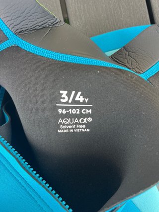 Traje Neopreno Niñ@ Azul y Lima
