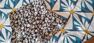 Falda pantalon corta floral Talla S