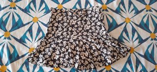 Falda pantalon corta floral Talla S