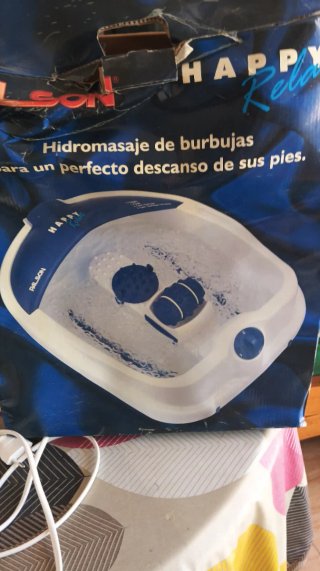 Masajeador de pies Rilson eléctrico
