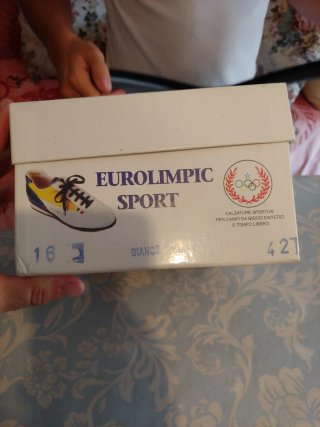 Scarpe bocce Eurompic Sport bianche N°42