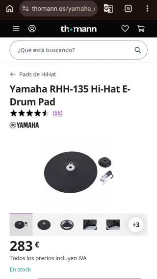 Yamaha RHH-135 Hi-Hat