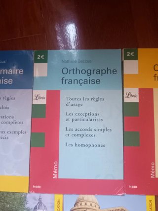 Pack de libros de Francés