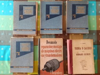 Lotto 14 Libri Antichi sull'Elettricità