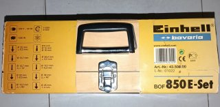 Fresadora Einhell BOF 850 E-Set 1020W