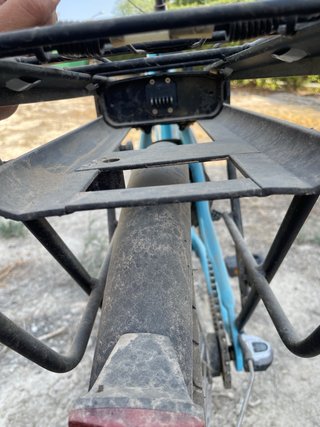 Bicicleta plegable, le falta cargador y bateria