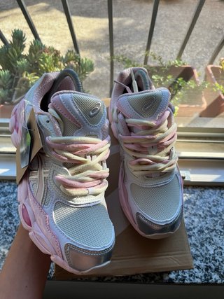 Asics Gel NYC Rosa Bianco Donna