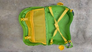 Maleta infantil ruedas elefante Molto verde