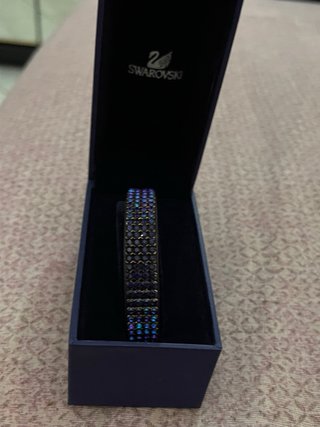 Bracciali Swarovski viola e rosso