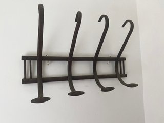 Perchero de madera y metal Soller 07100